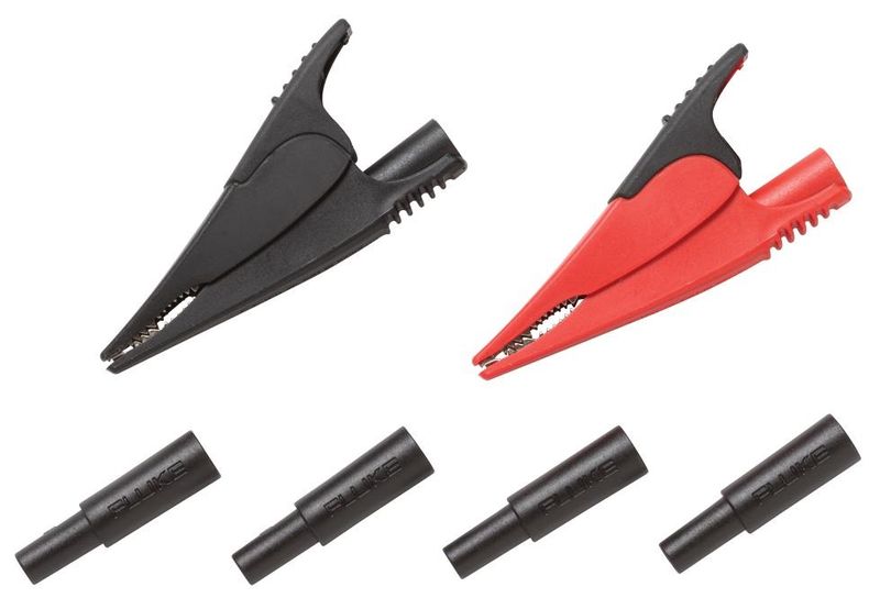 FLUKE AC285-FTP - Crocodile Clip, 20 mm, 10 A, Black, Red
