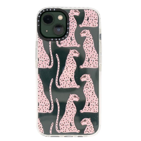 Stylish Cheetah Print on Clear Cover