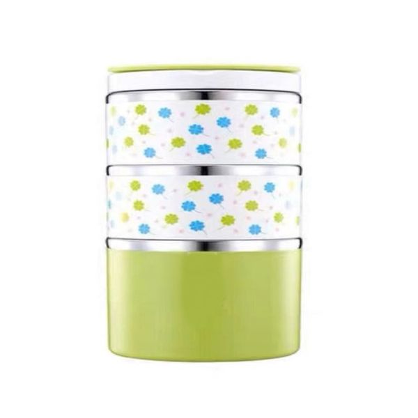 Stainless Steel 3 Layer Vacuum Lunch Box