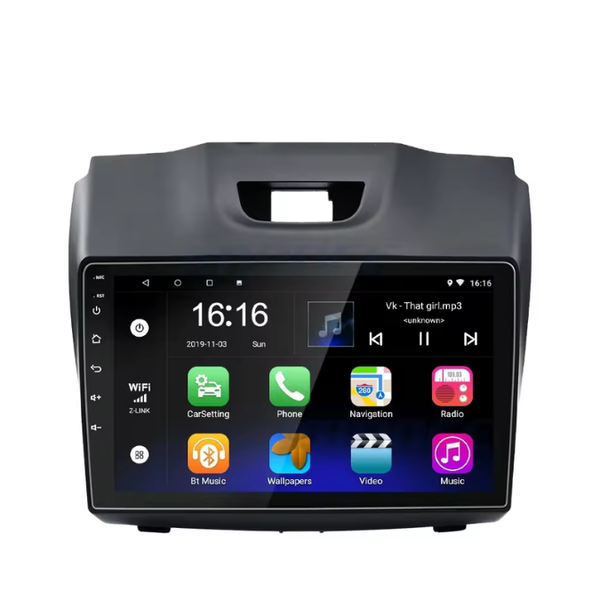 Android Head Unit with CarPlay &amp; Android Auto Compatible With Isuzu D-Max 9