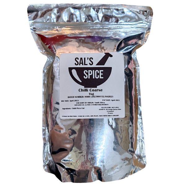 Sal's Spice Chillies Coarse - 1kg
