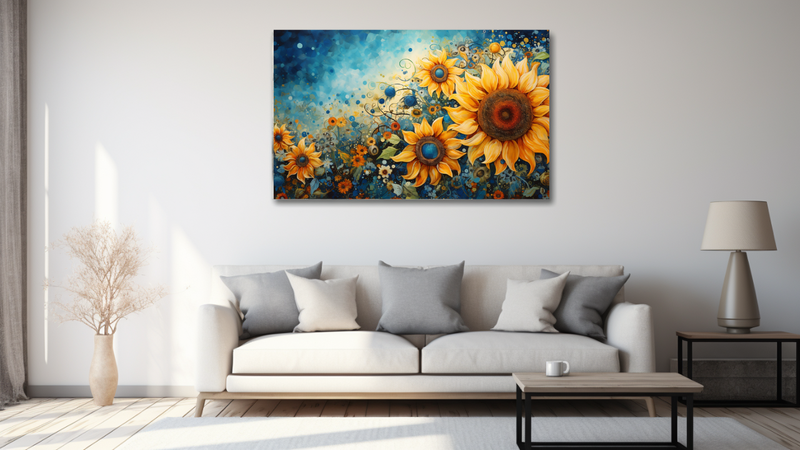 Canvas Wall Art -Sunflower Creative Art - MT0328