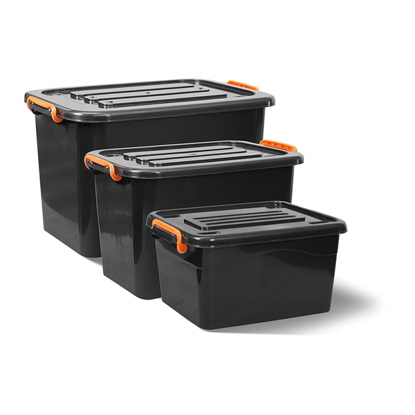 nuware Storage Box Combo - 15L + 30L + 45L