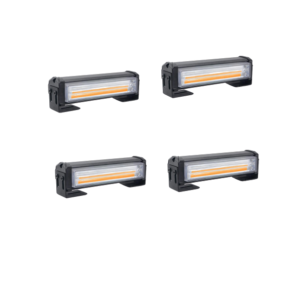 16W Multi-function LED Strobe Light - Yellow