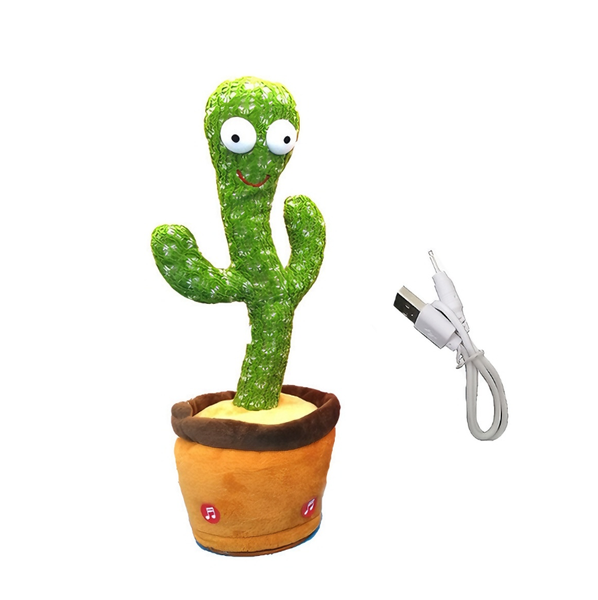 Dancing And Singing Cactus Plush Toy
