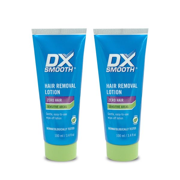 2 x 100ml DX Smooth - Hair Removal Lotion (Sensitive)