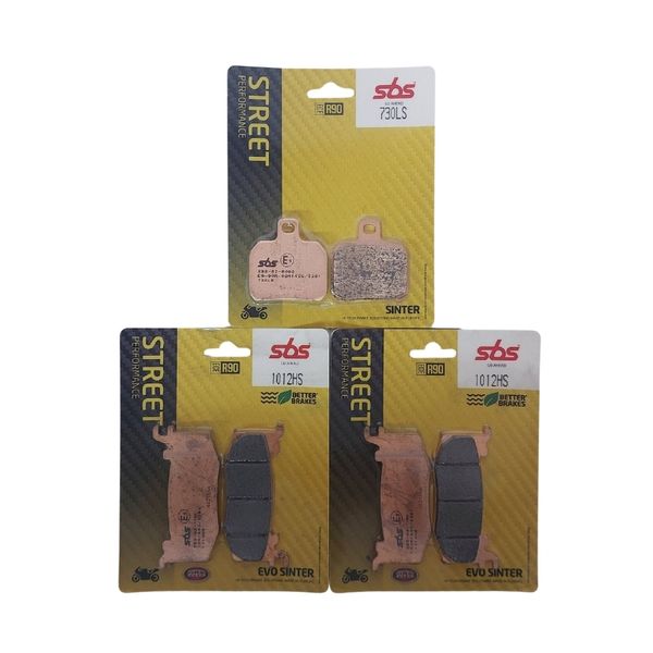 SBS Sintered Brake Pad KIt to fit Aprilia RSV4 1100/Factory 2025 on