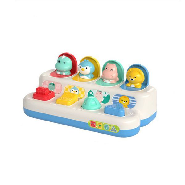 Safe Pop-Up Educational Early Education Toys Peek-A-Boo Style