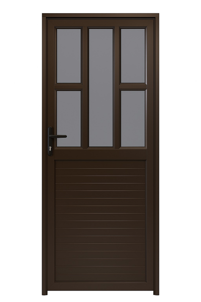 ZYS 5-Panel Aluminium Door - Right-Hand Opening Inward Swing
