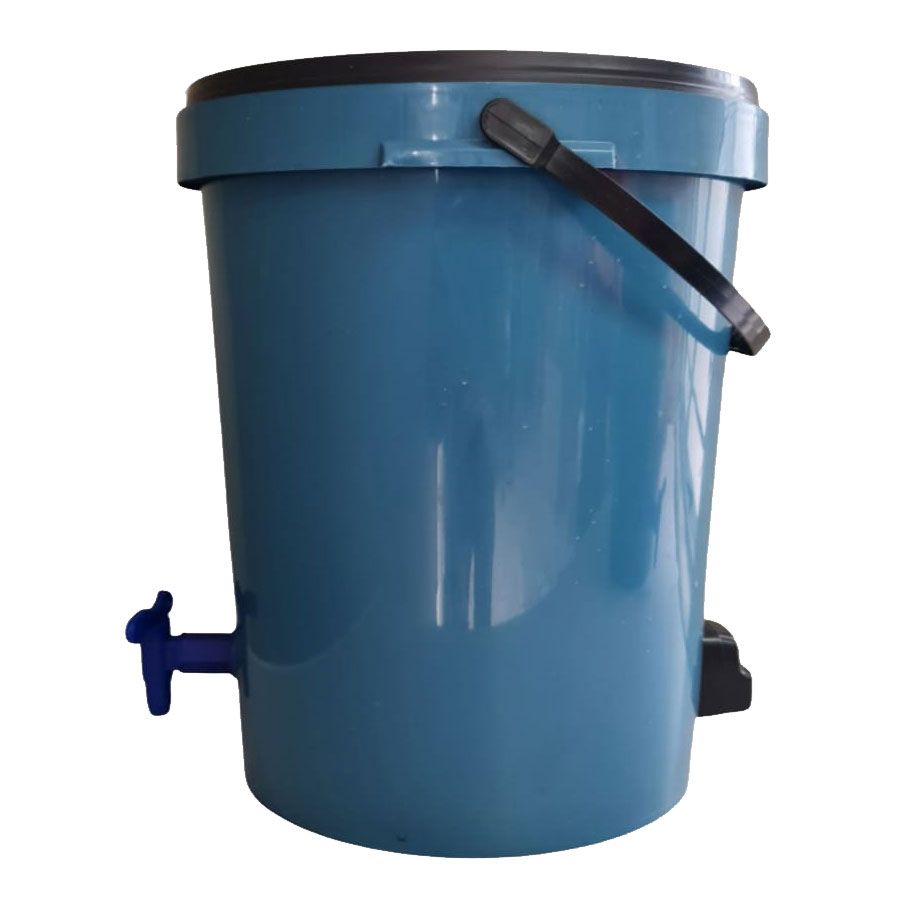 20 Litre Boiler Bucket Urn/Geyser With 1500w Heating Element - Blue/Black