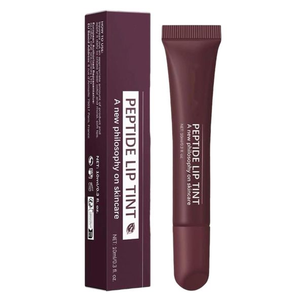 Peptide Lip Tint - Hydration &amp; Gloss for Fuller, Nourished Lips