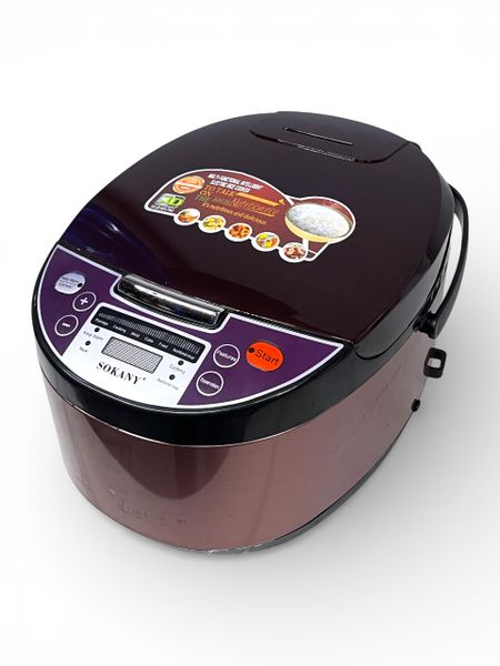 Electric Rice Cooker 6L Touch Screen Multifunction with Keep Warm