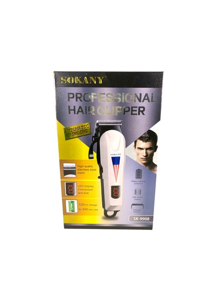 Professional Hair Clippers - Heavy-Duty Cordless Trimmer