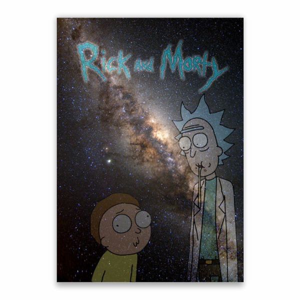 Rick And Morty Universe Poster - A1