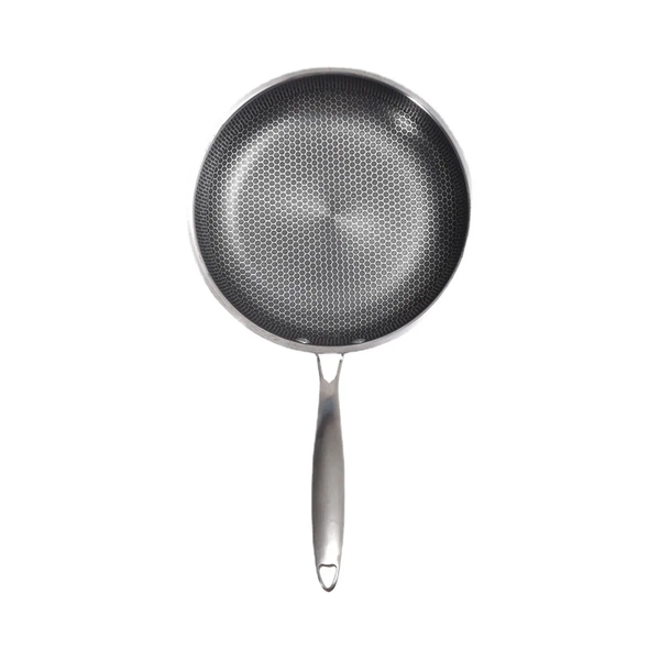 Stainless Steel Non-Stick Scratch Resistant Frying Pan - 26cm
