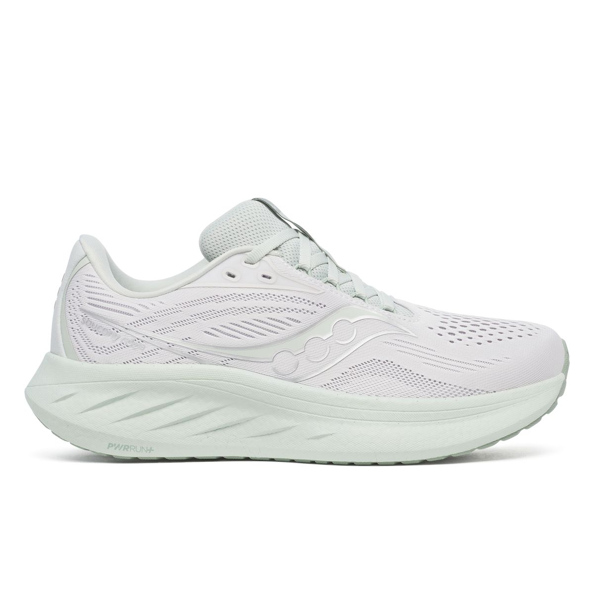 Saucony Women's Ride 18 Road Running Shoes - Fog/Mist