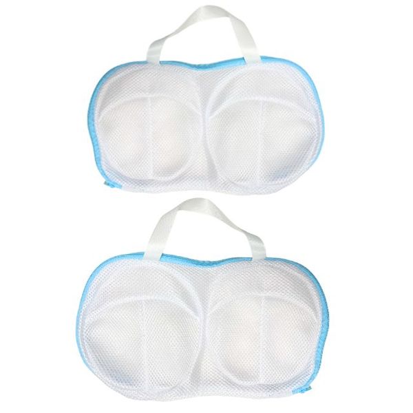 Synergy360 Premium Meshed Bra Washing Laundry Bag - 2 Pack
