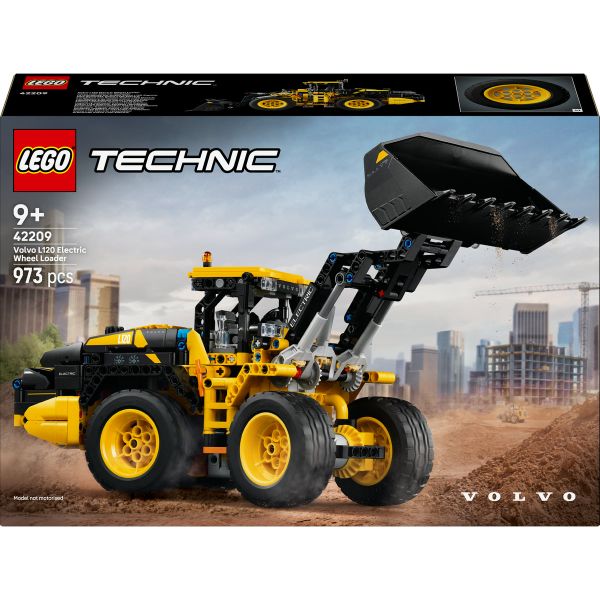 LEGO® Technic Volvo L120 Electric Wheel Loader Construction Toy 42209