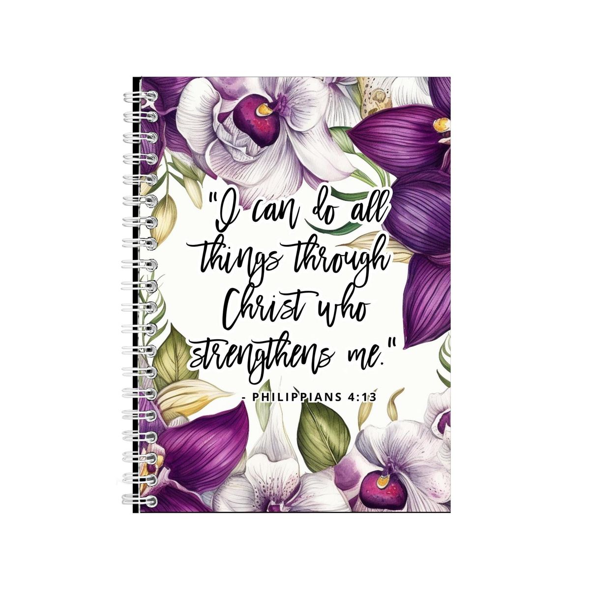 Philippians 4 13 6 a5 notebook gift idea notepad 223 shop today get