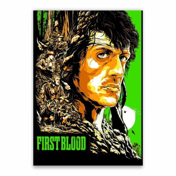 First Blood Movie Poster - A1