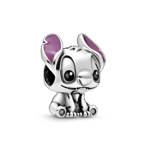 Cosmic 925 Silver Charm - Disney Lilo &amp; Stitch Pendant - For Charm Bracelet