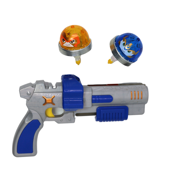 Beyblade Style Shooting Gun Toy - Fun Game for Kids