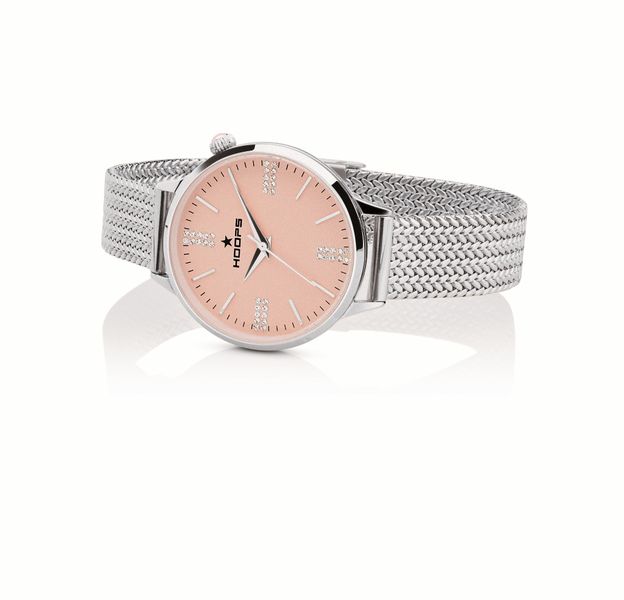 Hoops Classic Chic Maglia Milanese V Pattern Analogue Watch