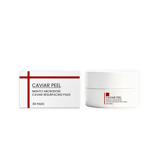 Caviar Peel Nightly Microdose Resurfacing Pads, 30 Count