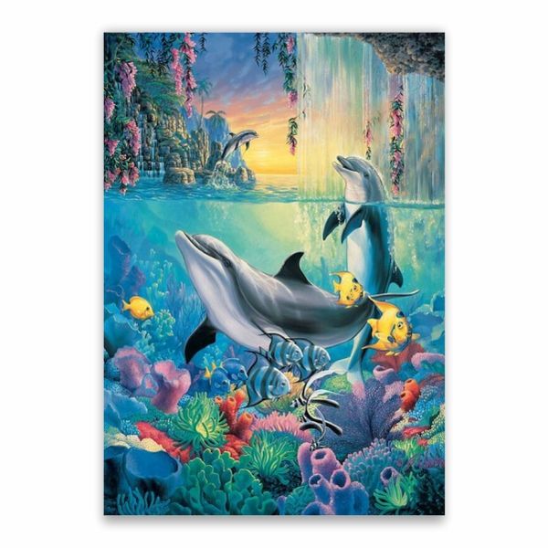 Marine Life Poster - A1