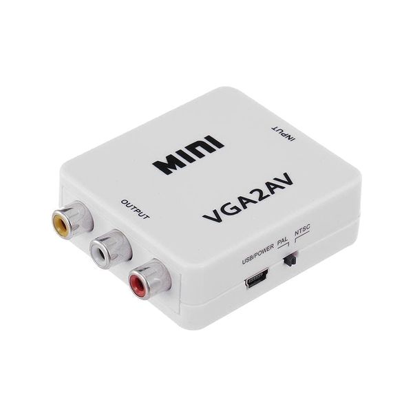 ZATECH VGA to AV RCA Converter Adapter