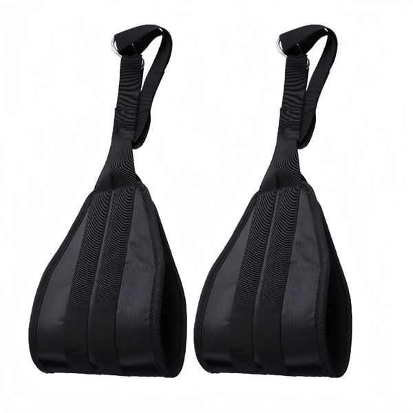 2 Piece Hanging Ab Straps for Pull-Up Bar Gym Ab Sling Straps for Arm Pull-Up
