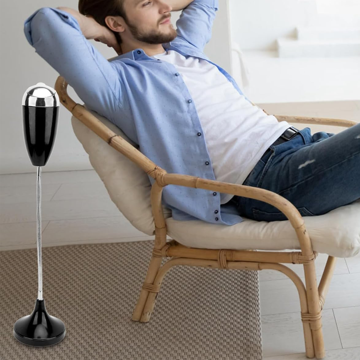 Floor Standing Adjustable Indoor/Outdoor Ash Tray | Shop Today