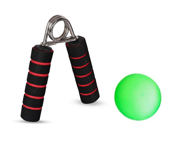 Pulse Active Handgrip With Stress Ball