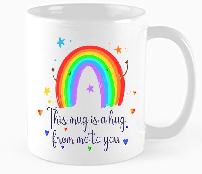 Mug is a hug-Father's day-Valentines-Mother's day-Christmas Mug