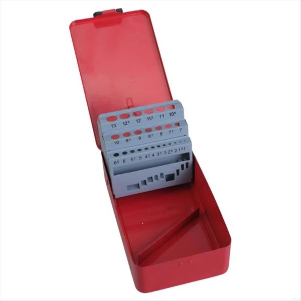 25pcs Twist Drill Bit Case Drill Bit Dispenser Organizer, Empty Drill Bit I