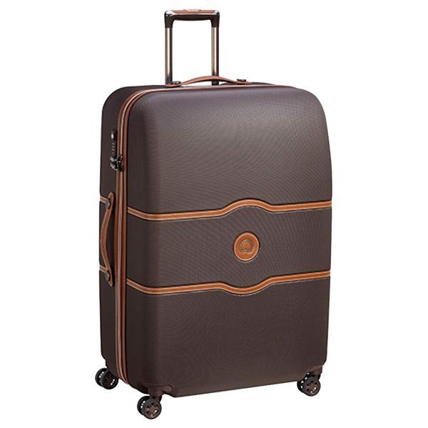 Delsey Chatelet Air 67cm - 4 Wheel Trolley Case - Chocolate