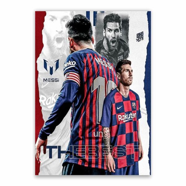 Messi the Best Poster - A1