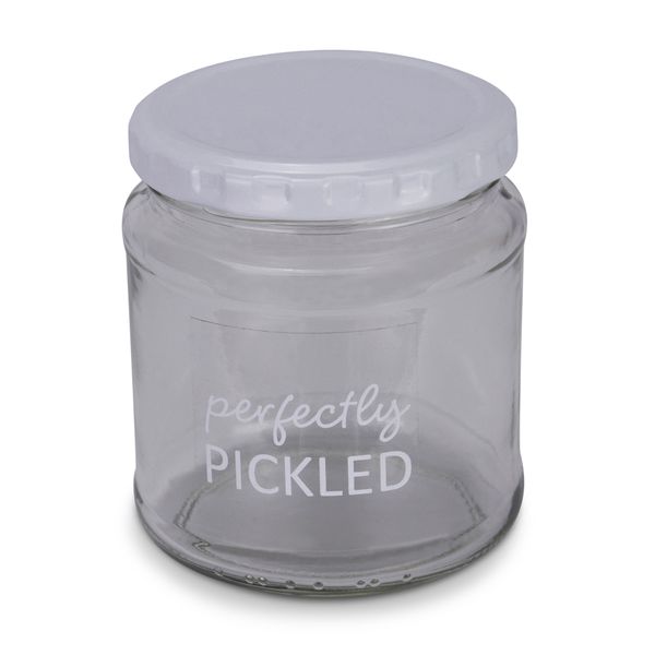 Jar - Perfectly Pickled - Transparent - Glass - 291ml