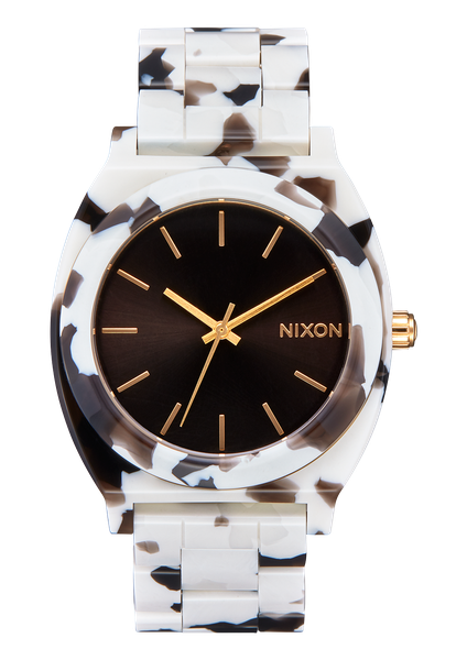 Nixon Time Teller Acetate Black Tortoise