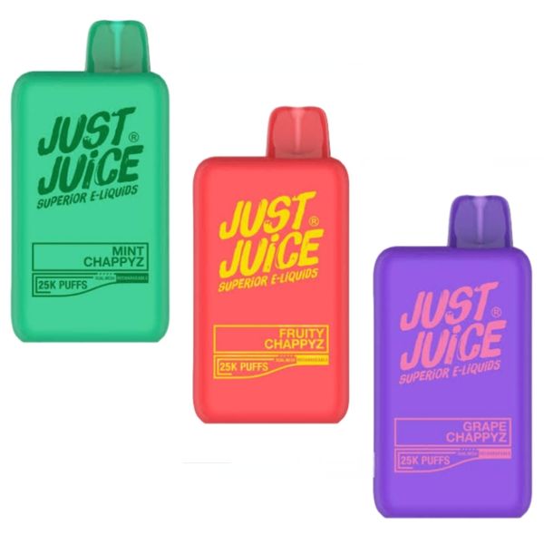 Just Juice Superior E-Liquid Dual Mesh 25K Puffs - MMF Chappyz (Pack of 3)