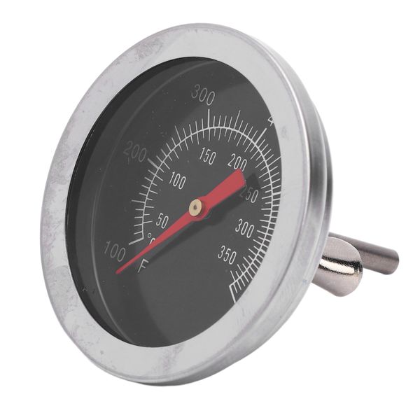 Oven Thermometer 52mm Large Dial M8 Thread, Stainless Steel BBQ Grill Gauge