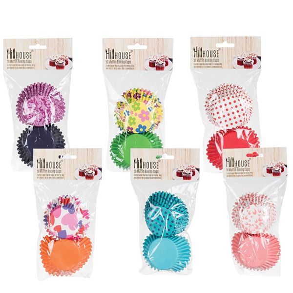 Bulk Pack x 12 Paper Muffin Cups 50pcs Per Pack