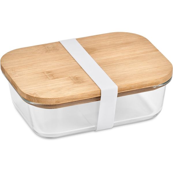 Okiyo - Moshi - Glass &amp; Bamboo Lunch Box