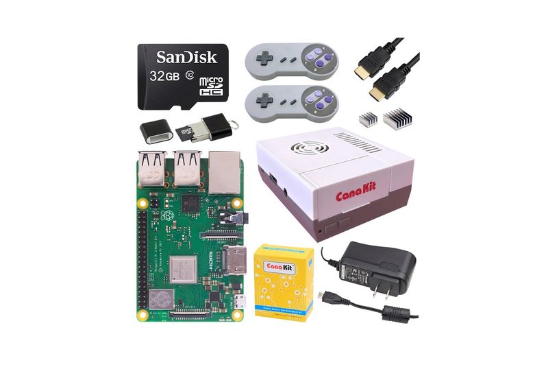 Canakit Raspberry Pi PI3P-RET32WU-C4-2GP Retro Gaming Development Kit