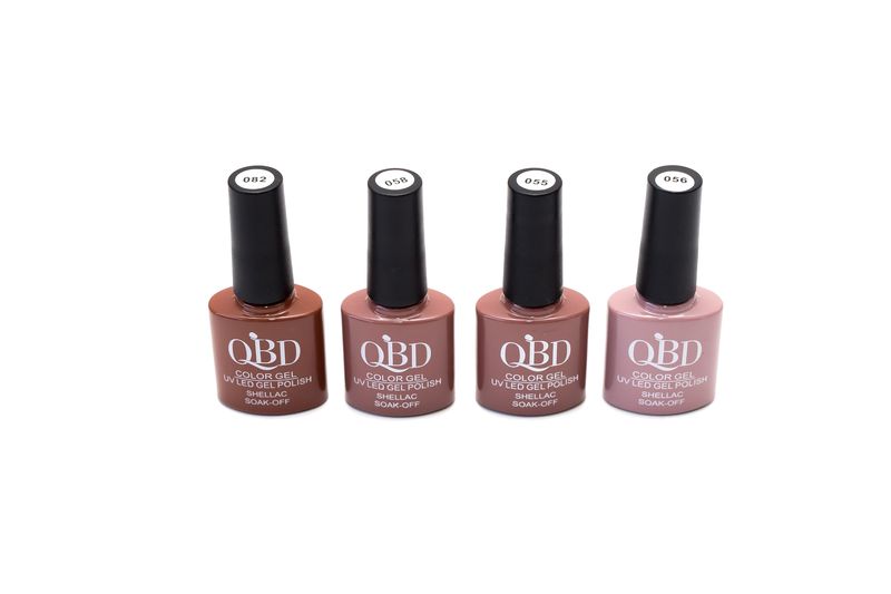 UV/LED Gel Nail Polish - Shades of Brown