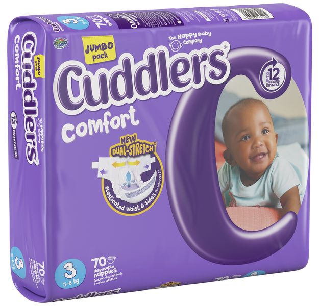Cuddlers - Comfort - Size 3 - 70s Jumbo Pack
