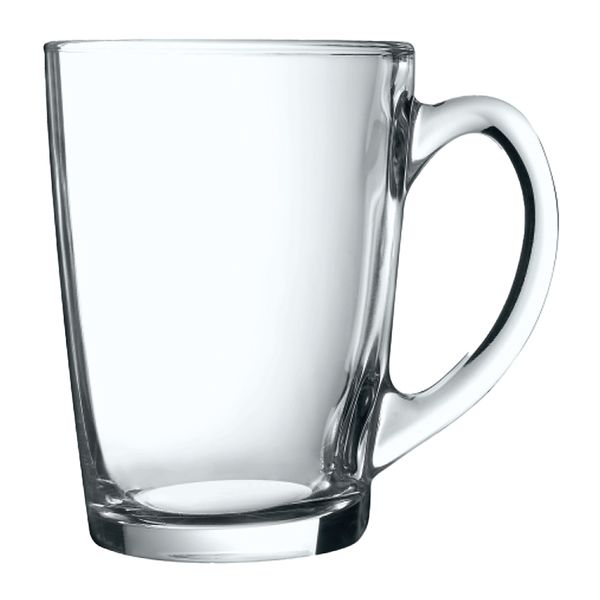 New Morning Tempered Mug Clear - 6-Pack - 320ml