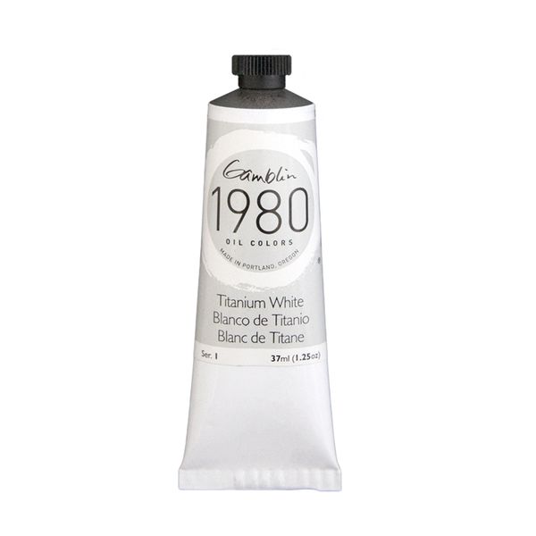 Gamblin 1980 Titanium White 37ml