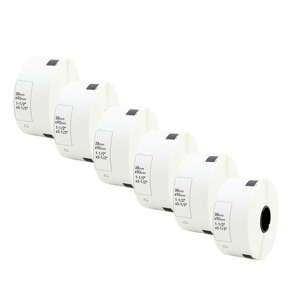 Generic Brother DK11208 Standard Address Labels 38mm × 90mm (8 Pack)