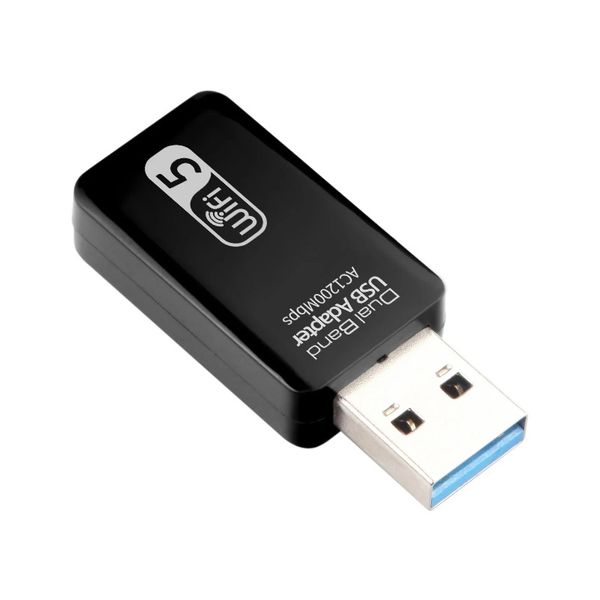 AC1200 USB 3.0 WiFi Adapter 1200Mbps Dual Band PC Mac &amp; Linux